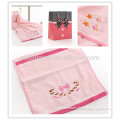 Cute Gift Towel Set Packing Christmas Gift ,Pink Color Towel Set for Children